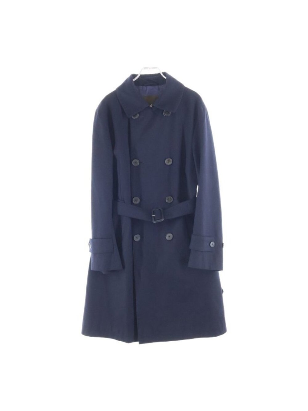 Loro Piana Mackintosh Trench Coat Wool Navy DM FK ML NB NH